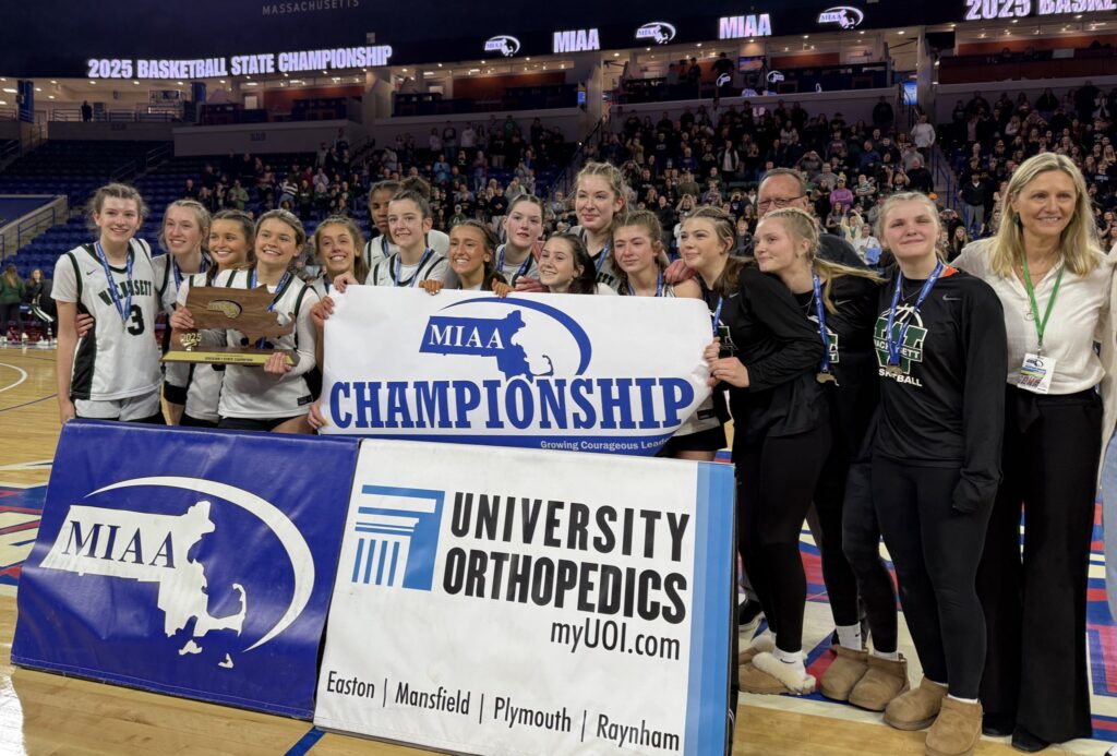 Wachusett Girls Basketball - 2025 Division 1 State Champions (Photo: Chloe Patel)